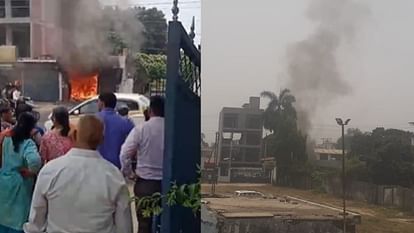 दून में धर्मपुर के पास पीएनबी ATM में लगी अचानक आग