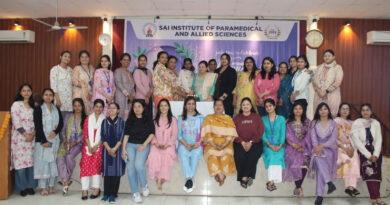 अंतरराष्ट्रीय महिला दिवस पर स्पाइनल हेल्थ जागरूकता कार्यशाला का आयोजन