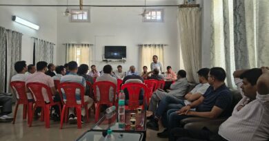 उत्तराखंड विद्युत अधिकारी कर्मचारी संयुक्त संघर्ष मोर्चा की केंद्रीय बैठक डाकपत्थर में आयोजित