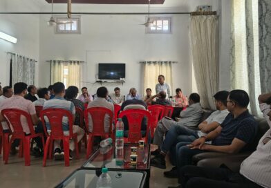 उत्तराखंड विद्युत अधिकारी कर्मचारी संयुक्त संघर्ष मोर्चा की केंद्रीय बैठक डाकपत्थर में आयोजित
