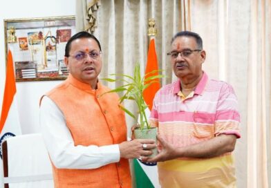 मुख्यमंत्री पुष्कर सिंह धामी से मिले कृषि मंत्री गणेश जोशी, मसूरी क्षेत्र के विकास कार्यो पर की चर्चा