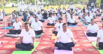 योग की छांव में विकास का संकल्प: सिटी फॉरेस्ट पार्क में उमड़ा जनसैलाब, 1000 से अधिक लोगों ने किया योग