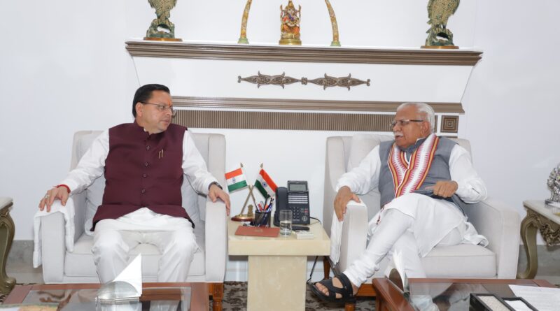 मुख्यमंत्री ने केंद्रीय विद्युत मंत्री से ऊर्जा परियोजनाओं एवं पिटकुल की एडीबी सहायतित पारेषण परियोजना पर की चर्चा