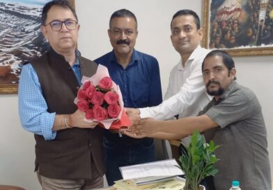 अधिकारी-कर्मचारी संयुक्त समन्वय समिति, पेयजल निगम ने वित्त सचिव रणवीर चौहान से मुलाक़ात की