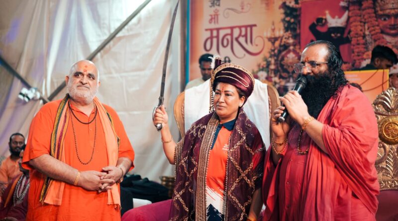 2036 ओलंपिक संकल्प कांवड़ यात्रा को संतों का मिला आशीर्वाद- रेखा आर्या