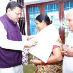 शहीद अमित कुमार अणथ्वाल के परिजनों से मिले सीएम धामी, किया सम्मानित