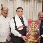 मुख्यमंत्री धामी से मिले मध्य प्रदेश के नवीन एवं नवकरणीय ऊर्जा मंत्री राकेश शुक्ला, विकास व ऊर्जा क्षेत्र पर हुई चर्चा